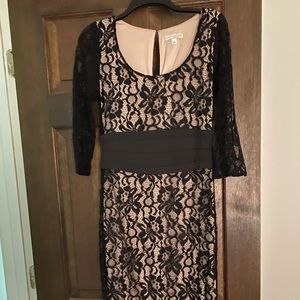 Woman’s size 4 black lace dress
